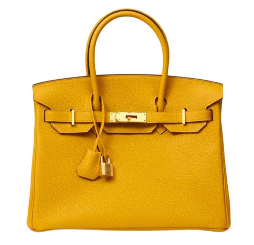 Hermès Birkin30 Jaune Ambre Togo&Gold Hardware