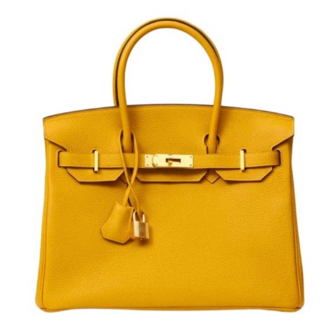 Hermès Birkin30 Jaune Ambre Togo&Gold Hardware
