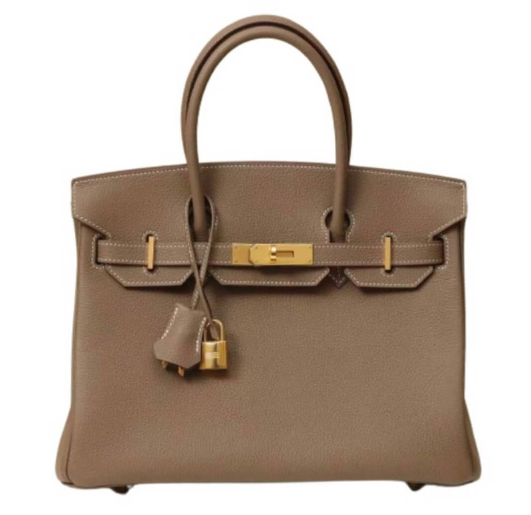 Hermès Birkin30 Etoupe Togo&Gold Hardware