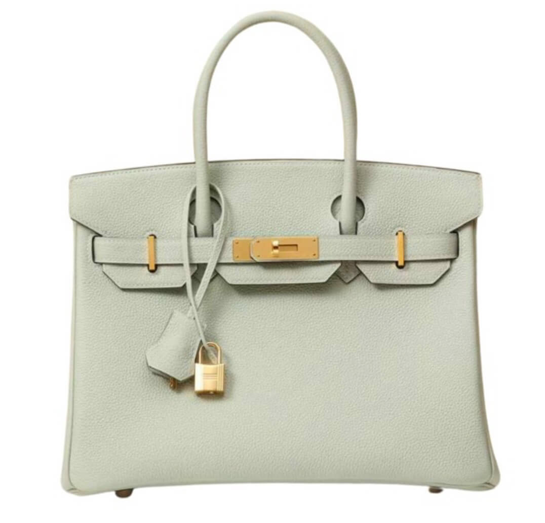 Hermès Birkin30 Gris Neve&Togo&Gold Hardware