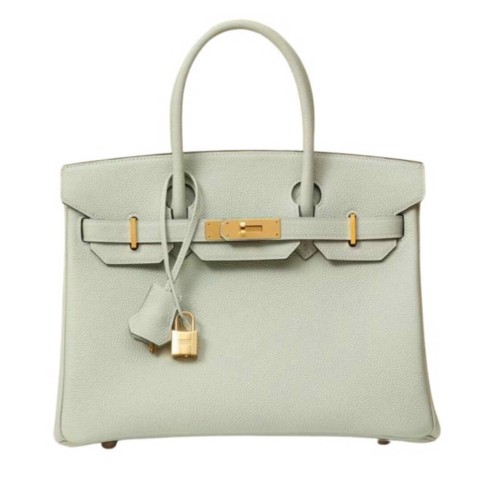 Hermès Birkin30 Gris Neve&Togo&Gold Hardware
