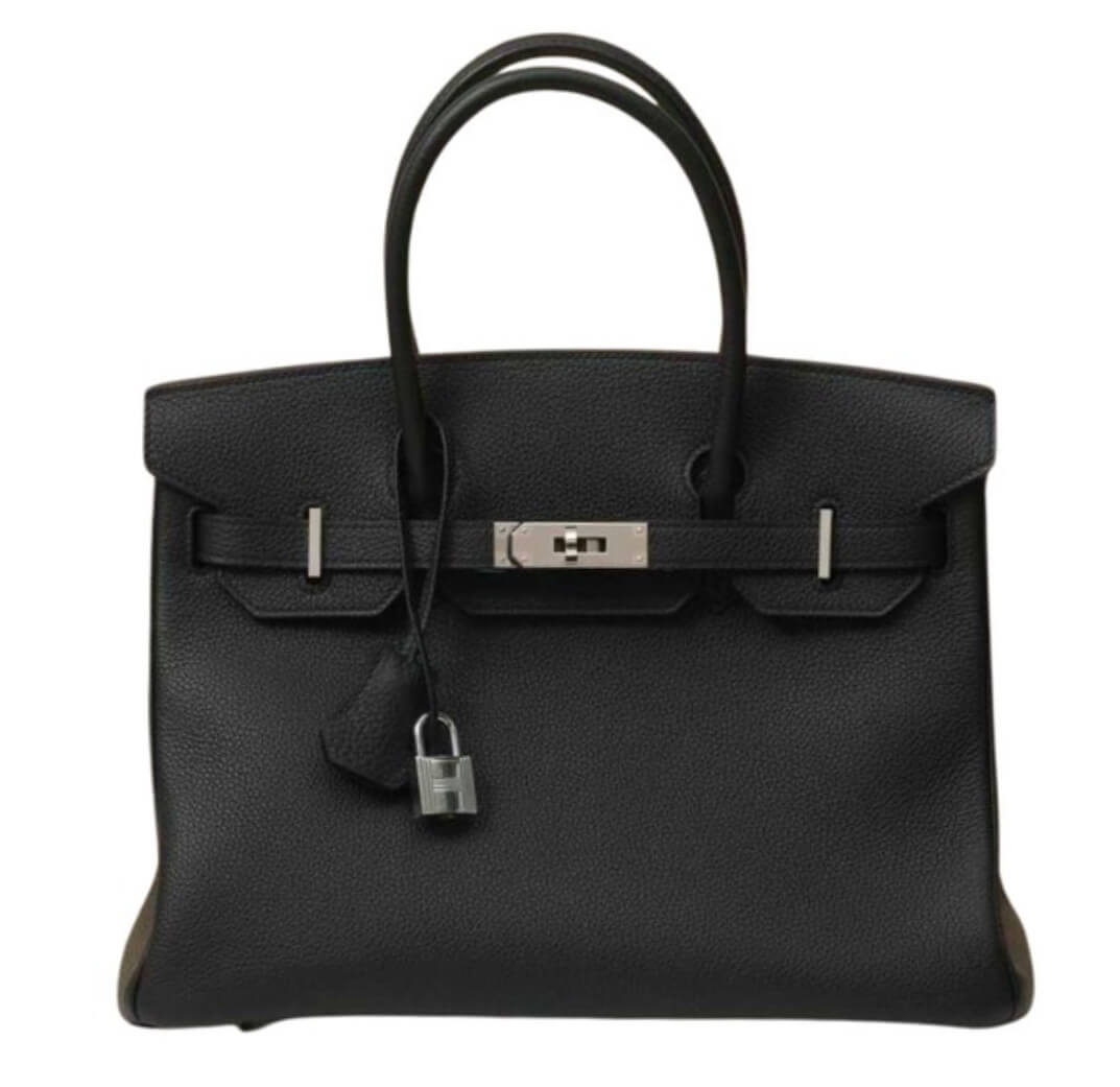 Hermès Birkin30 Noir Togo& Palladium Hardware