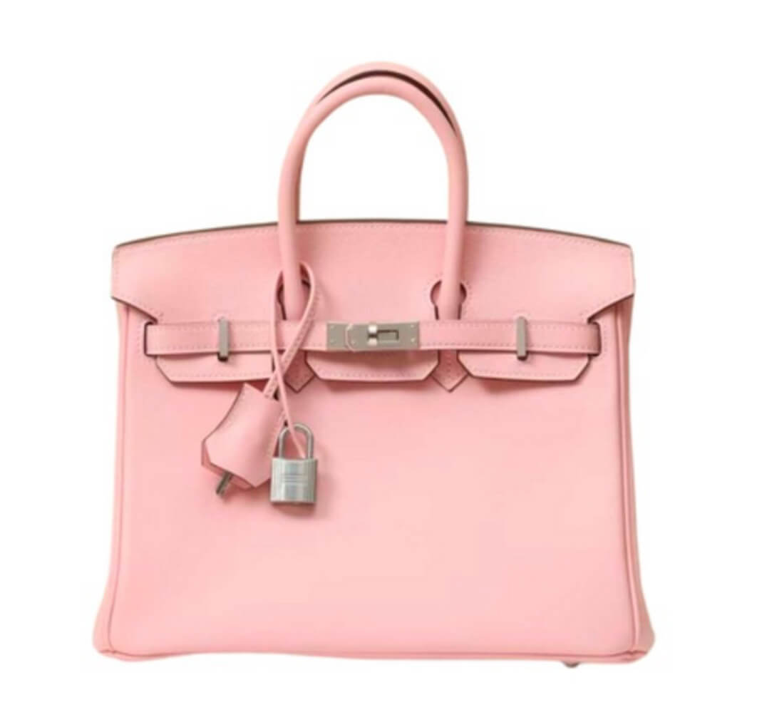 Hermès Birkin25 Sakura Rose Togo& Palladium Hardware