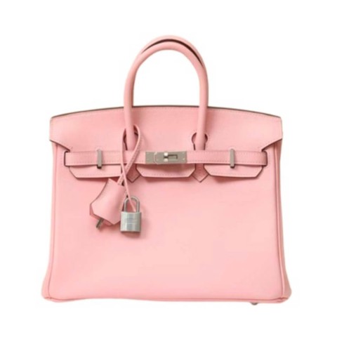 Hermès Birkin25 Sakura Rose Togo& Palladium Hardware