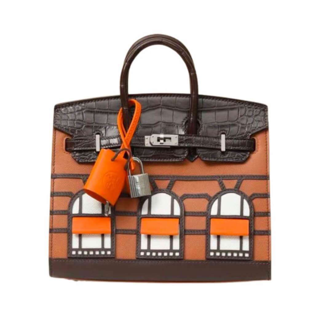 Hermès Birkin20 Sellier Faubourg House Day&Palladium Hardware