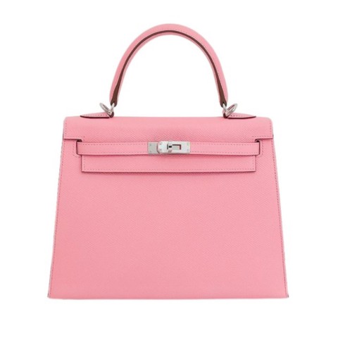 Hermès Kelly25 Rose Confetti Togo& Palladium Hardware