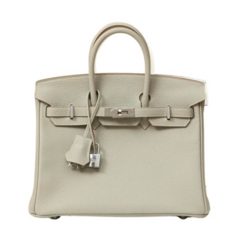 Hermès Birkin25 PEARL GREY Togo&Palladium Hardware