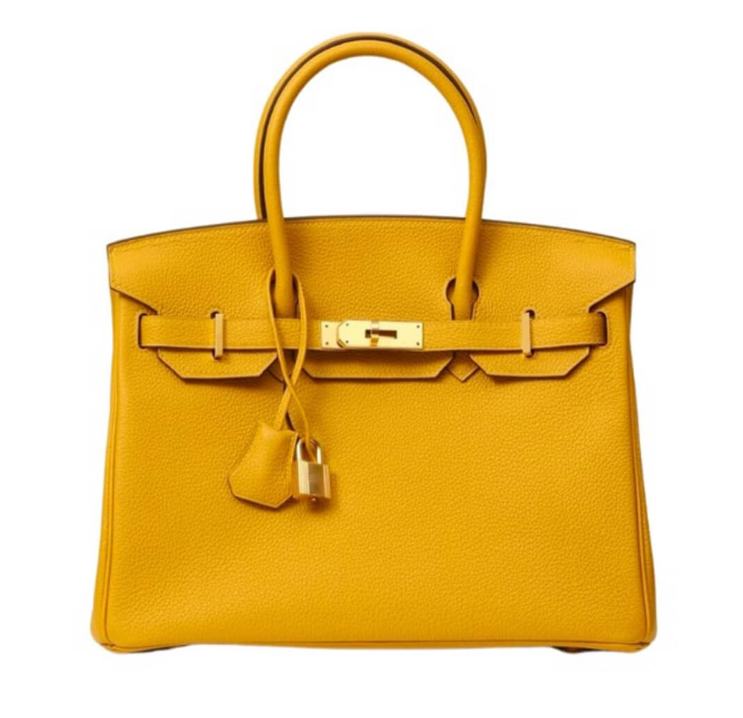 Hermès Birkin25 Jaune Ambre Togo&Gold Hardware