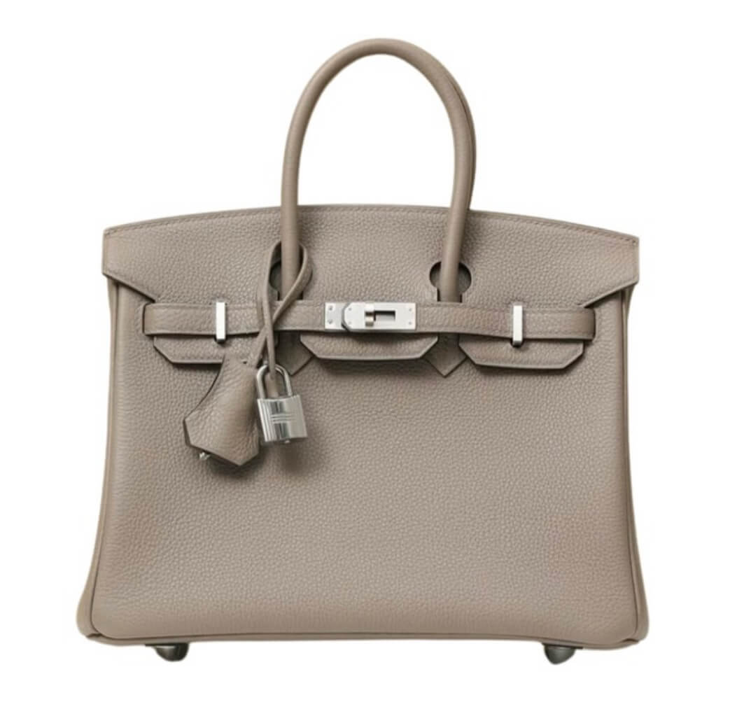 Hermès Birkin25  Beige Marfa Togo&Palladium Hardware