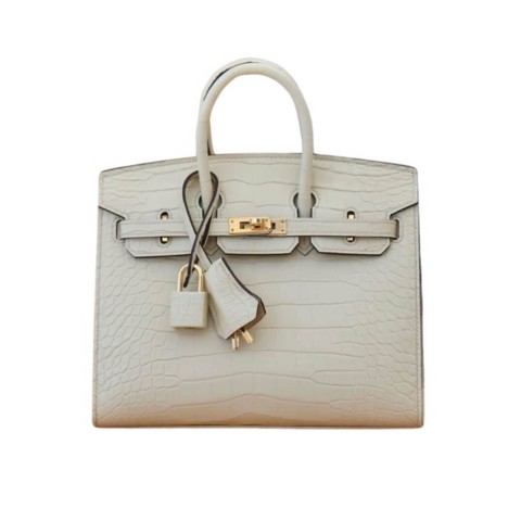 Hermès Birkin20 Nuage Matte Alligator& Palladium Hardware