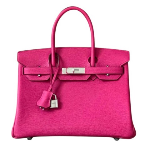 Hermès Birkin30 Bag Rose Pop togo&Palladium Hardware