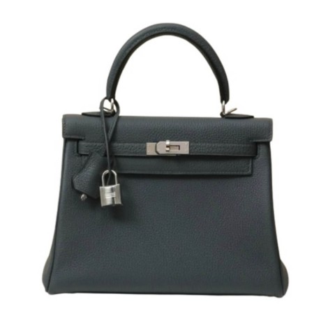 Hermès Kelly25 Graphite Epsom&Palladium Hardware