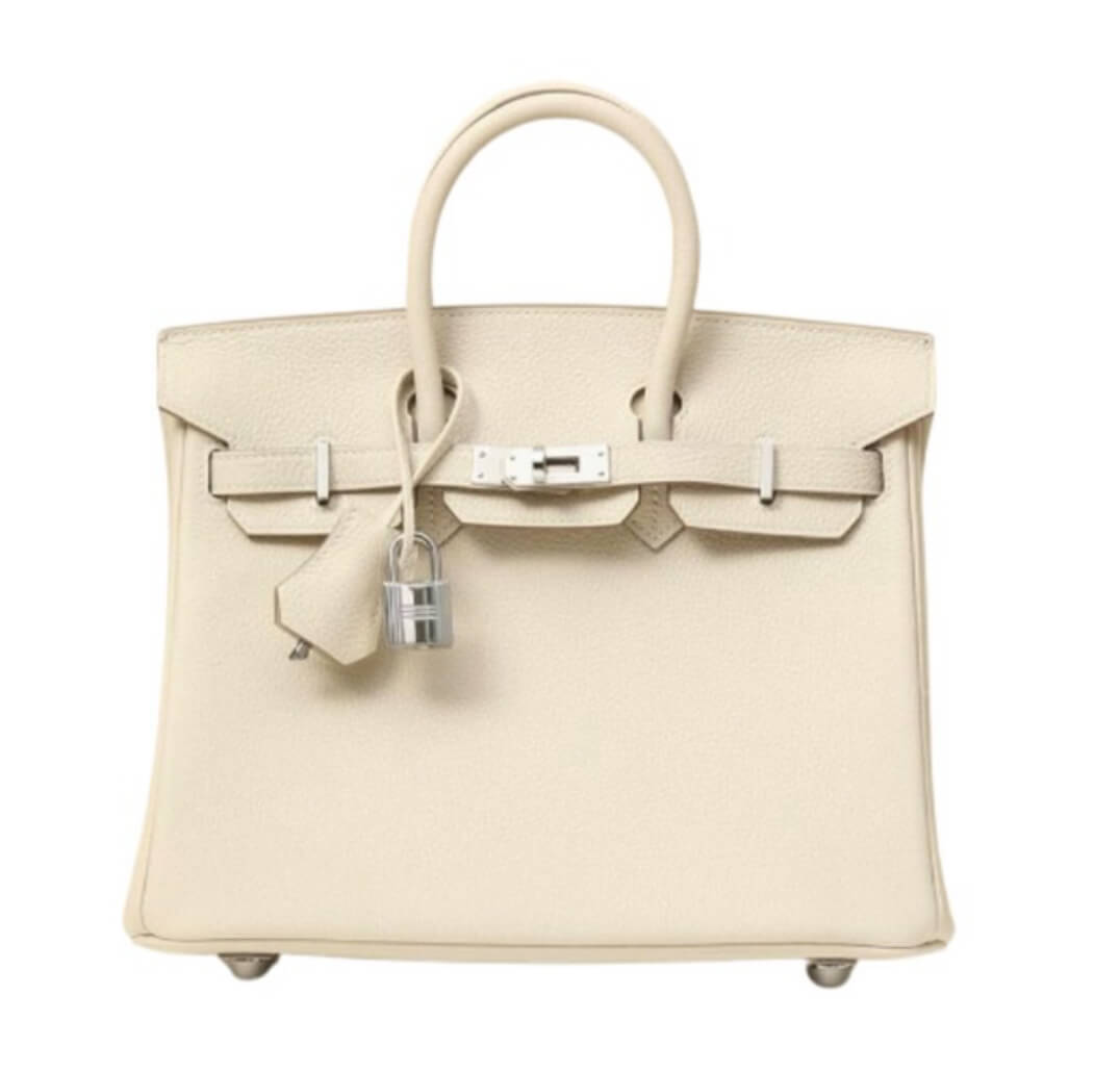 Hermès Birkin25 Nata Togo&Palladium Hardware