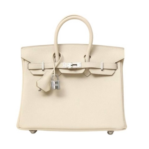 Hermès Birkin25 Nata Togo&Palladium Hardware
