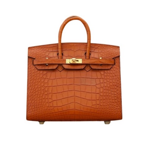 Hermès Birkin20 Gold Alligator Mississippi &Gold Hardware