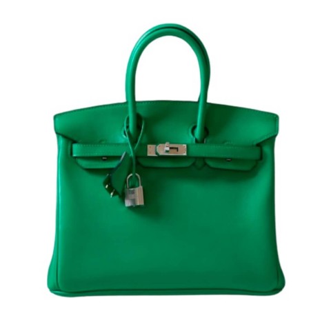 Hermès Birkin25 Vert Menthe Swift&Palladium Hardware