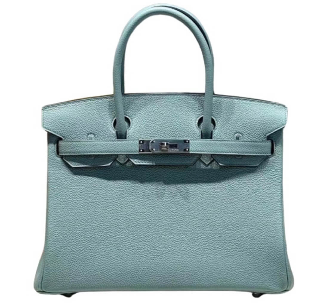 Hermès Birkin30 Ciel Togo& Palladium Hardware