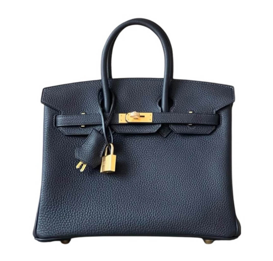 Hermès Birkin25 Blue nuit Togo& Gold Hardware