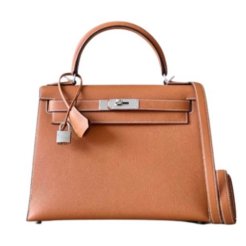 Hermès Kelly 28 Gold Epsom& Palladium Hardware