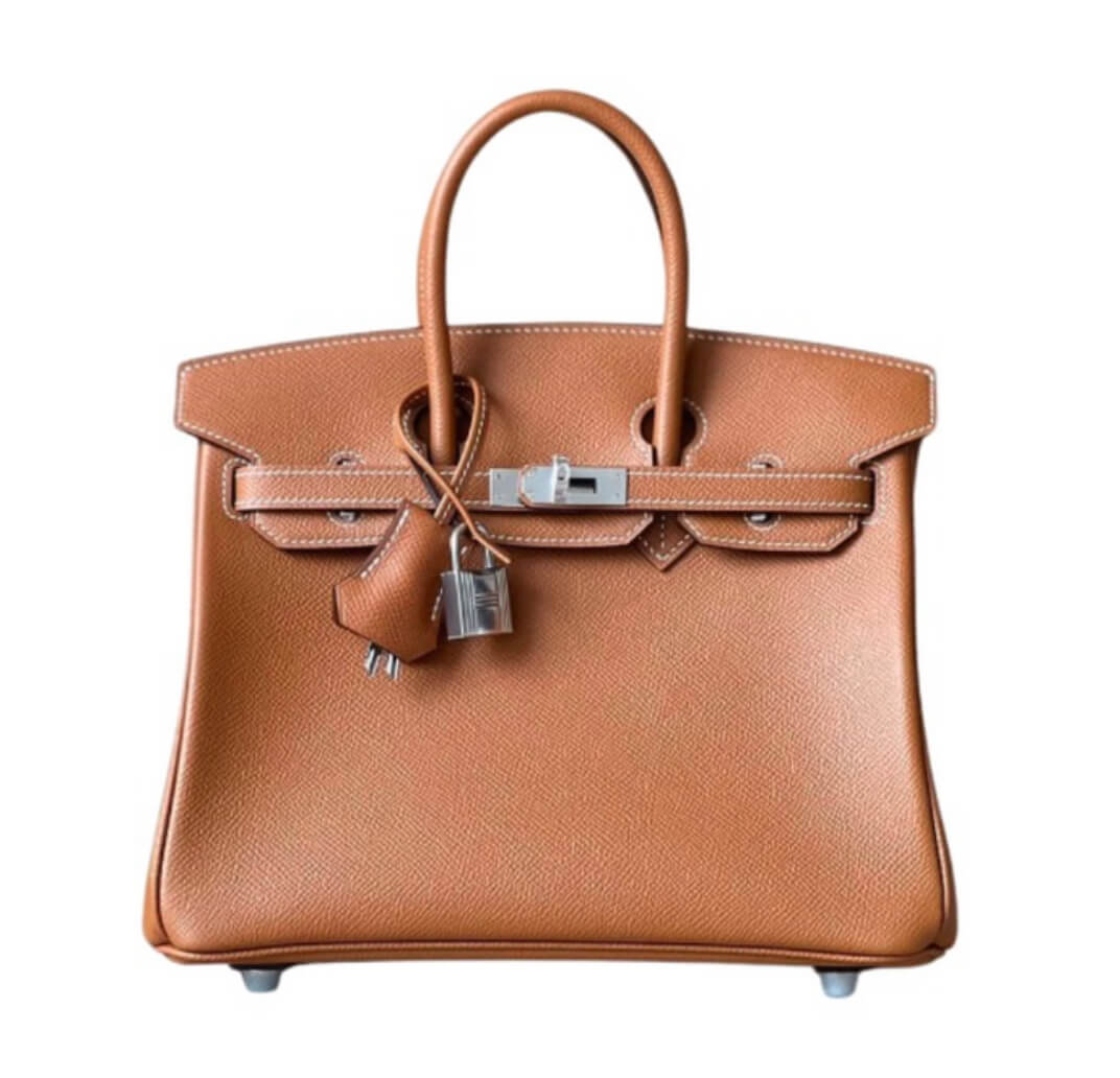 Hermès Birkin25 Gold Epsom&Palladium Hardware