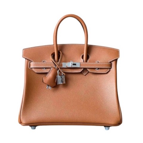 Hermès Birkin25 Gold Epsom&Palladium Hardware