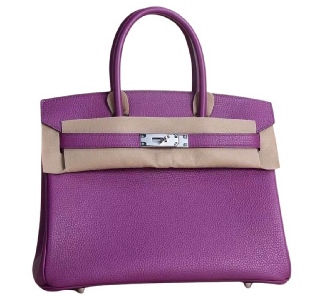 Hermès Birkin30 Anemone Togo& Palladium Hardware
