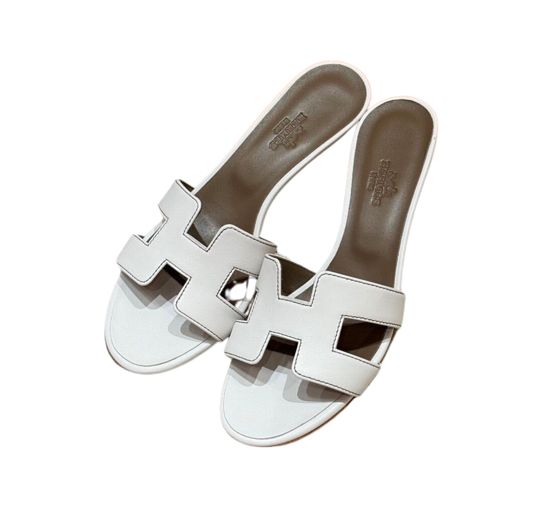 Hermès Oasis sandal Blanc