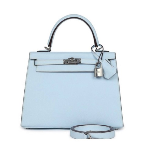 Hermès Kelly25 Gris Mist Epsom&Palladium Hardware