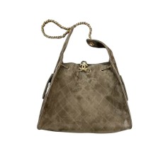 Chanel Vintage-Style Drawstring Bag
