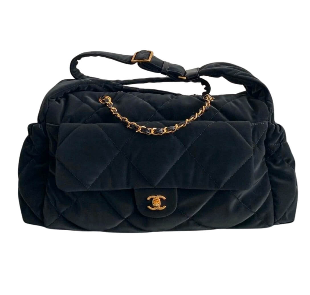 Chanel 24N Collection Large Velvet Bag