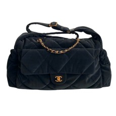 Chanel 24N Collection Large Velvet Bag