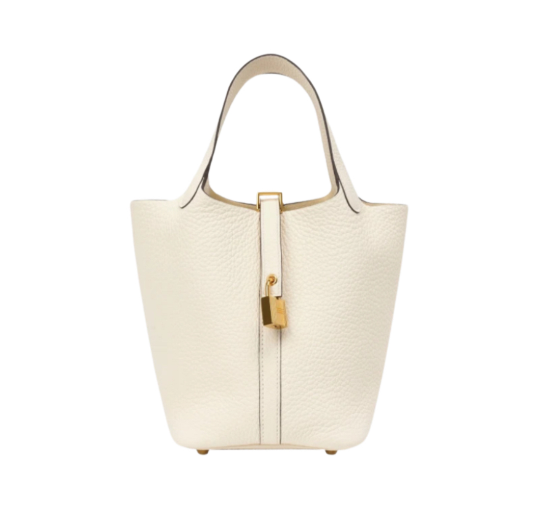 Hermès Picotin Lock 18 Bag Clemence & Gold Nata