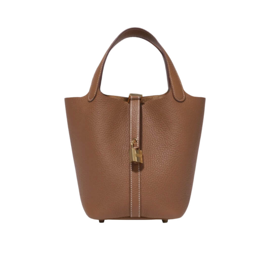 Hermès Picotin Lock 18 Bag Clemence & Gold 