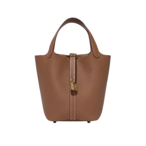 Hermès Picotin Lock 18 Bag Clemence & Gold 