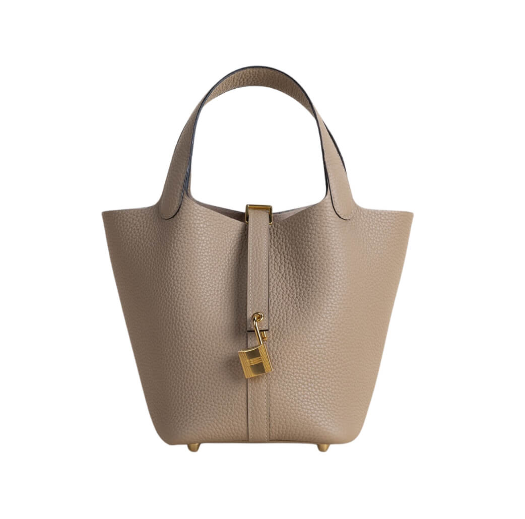Hermès Picotin Lock18 Bag Clemence &Gold Trench