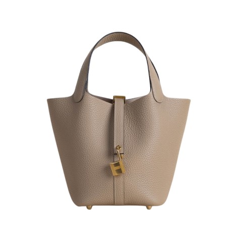 Hermès Picotin Lock18 Bag Clemence &Gold Trench