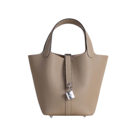 Hermès Picotin Lock18 Bag Clemence &Palladium Trench
