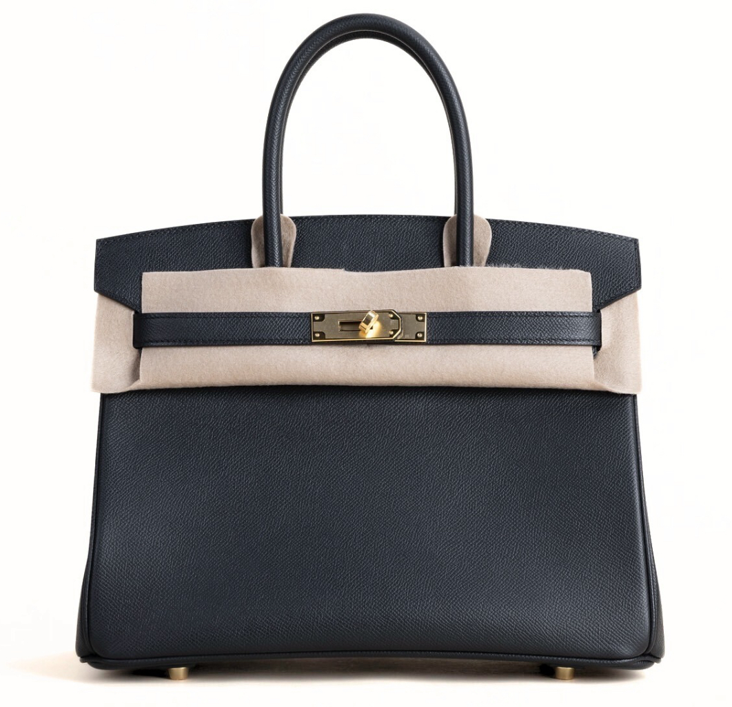 Hermès Birkin30 Noir Epsom&Gold Hardware
