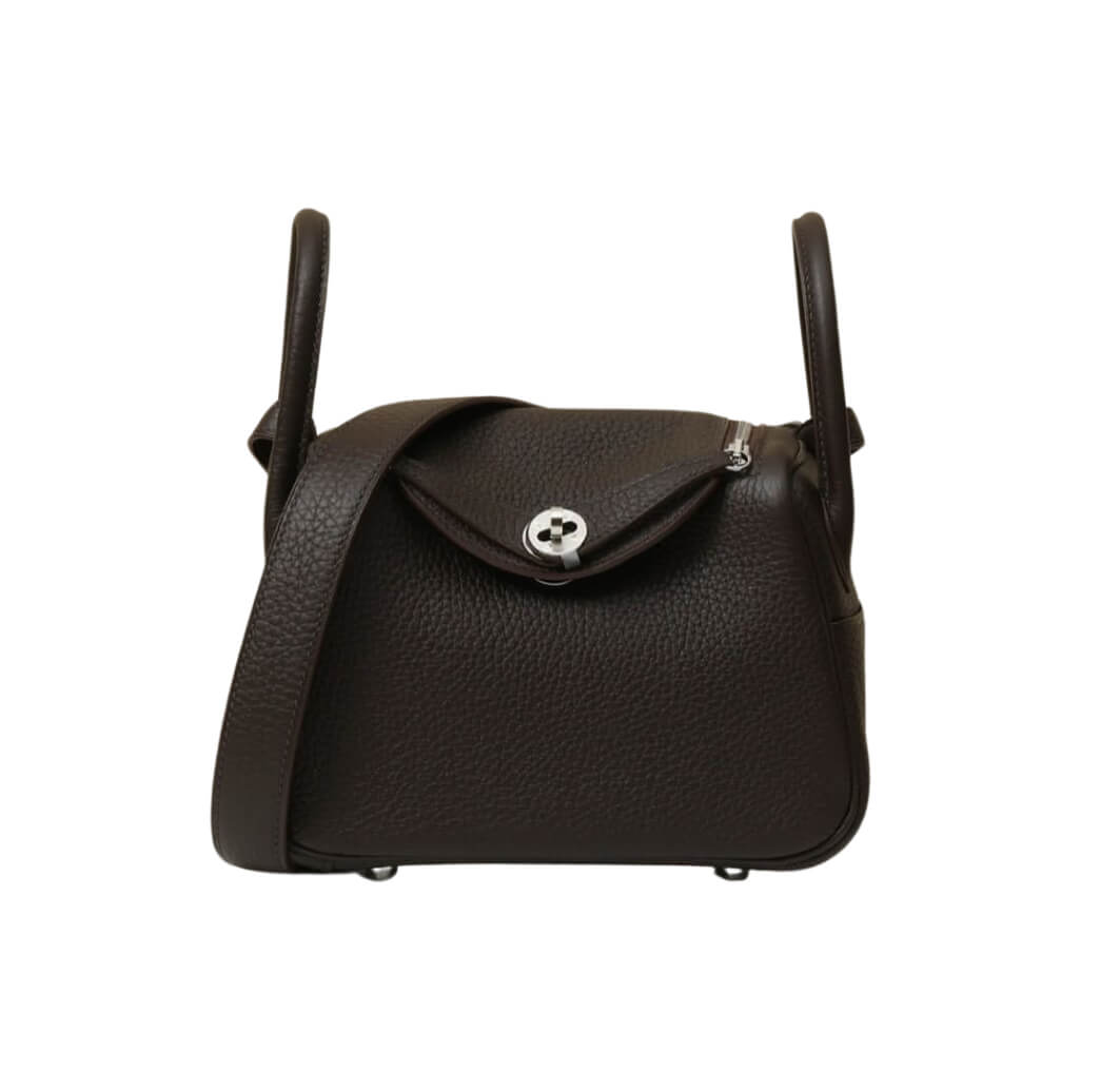 Hermès Lindy Mini EbeneClémence & Palladium Hardware