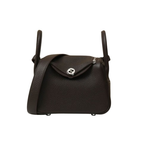 Hermès Lindy Mini EbeneClémence & Palladium Hardware