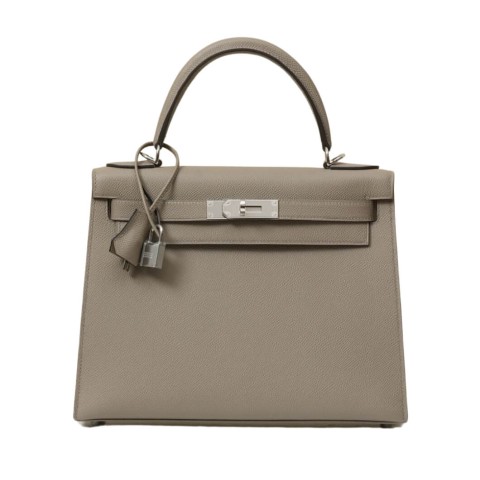 Hermès Kelly25 Gris Asphalt Epsom& Palladium Hardware