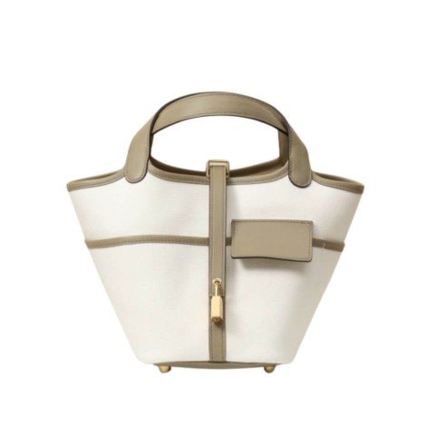 Hermès Picotin Lock18 Cargo/Canvas/Swift&Gold Marfa
