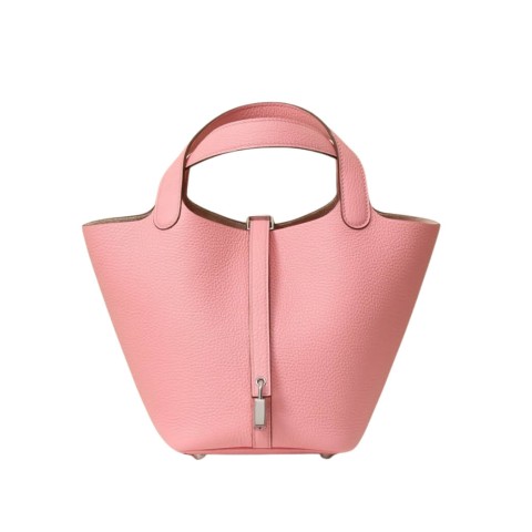Hermès Picotin Lock18 Clemence&Rose confetti
