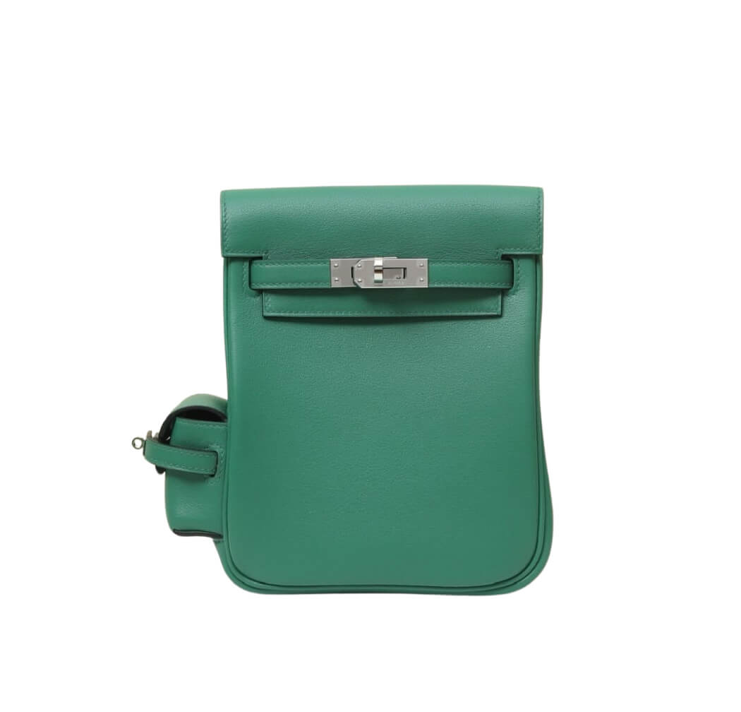 Hermès Kelly Jump Vert Vertigo& Palladium Hardware