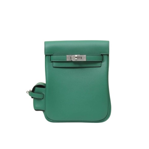 Hermès Kelly Jump Vert Vertigo& Palladium Hardware