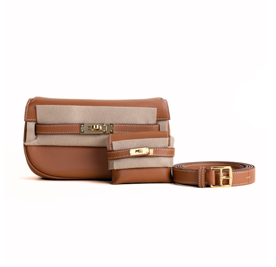 Hermès Kelly Moove Gold Swift& Gold Hardware
