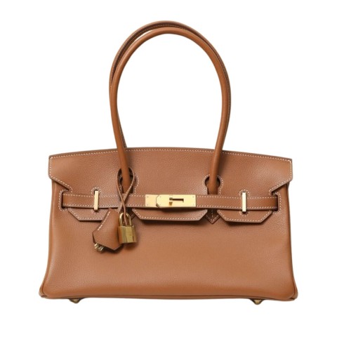 Hermès Shoulder Birkin29  Gold Evergrain&Gold Hardware